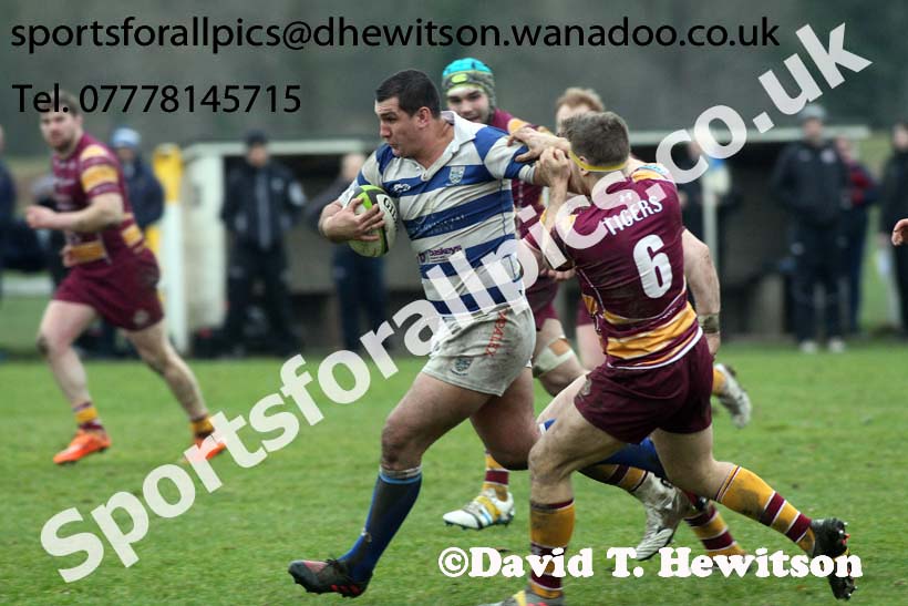 Tynedale v Sedgley Park, Tynedale Park, Corbridge, Northumberland. Photo: David T. Hewitson/Sports for All Pics